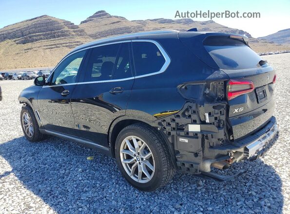 5UXCR6C06L9B26320 2020 BMW X5 Черный Задняя левая четверть