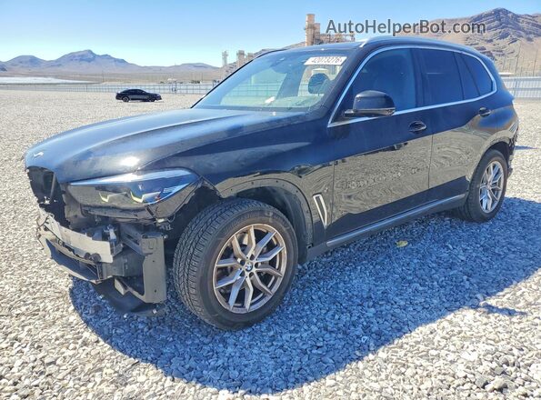 5UXCR6C06L9B26320 2020 BMW X5 Черный Передняя левая четверть