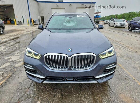 5UXCR6C06L9B96223 2020 BMW X5 Серый Вид спереди