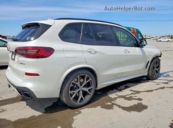 5UXCR6C06M9F85297 2021 BMW X5 Белый Задняя правая четверть