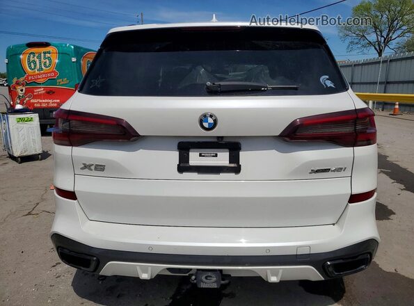 5UXCR6C06M9F85297 2021 BMW X5 Белый Вид сзади