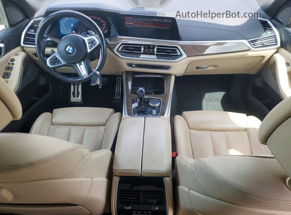 5UXCR6C06M9F85297 2021 BMW X5 Белый Вид панели приборов