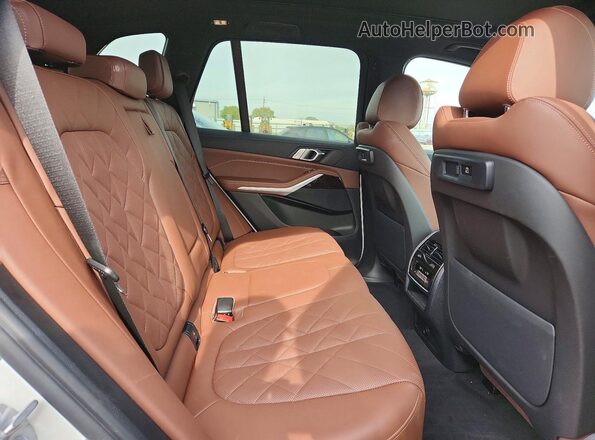 5UXCR6C08P9R35207 2023 BMW X5 Белый Вид задней части салона