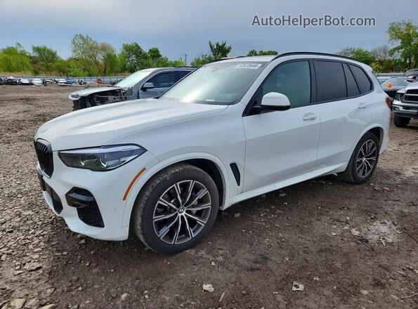 5UXCR6C08P9R35207 2023 BMW X5 Белый Передняя левая четверть