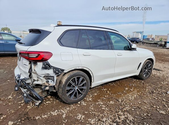 5UXCR6C08P9R35207 2023 BMW X5 Белый Задняя правая четверть