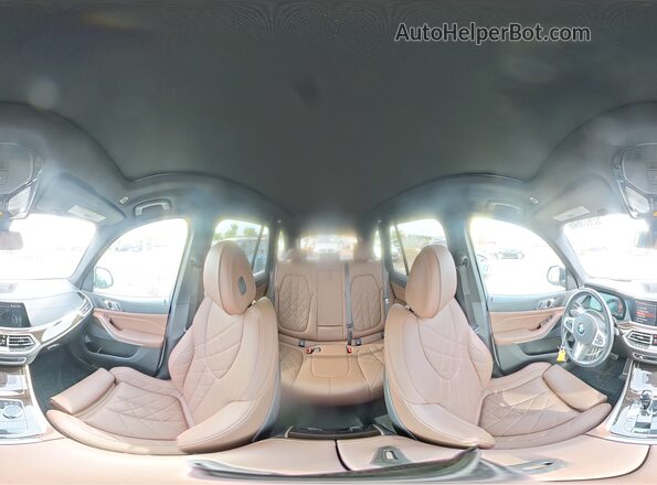 5UXCR6C08P9R35207 2023 BMW X5 Белый Панорамный вид салона 360°