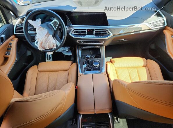 5UXCR6C09P9R05956 2023 BMW X5 Синий Вид панели приборов