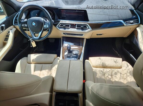 5UXCR6C0XLLL65837 2020 BMW X5 Белый Вид панели приборов