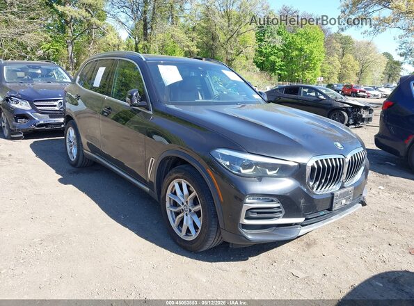 5UXCR6C50KLL52234 2019 BMW X5 Черный Передняя правая четверть