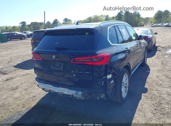 5UXCR6C50KLL52234 2019 BMW X5 Черный Задняя правая четверть