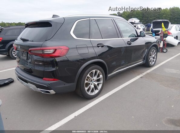 5UXCR6C51KLL38472 2019 BMW X5 Черный Задняя правая четверть
