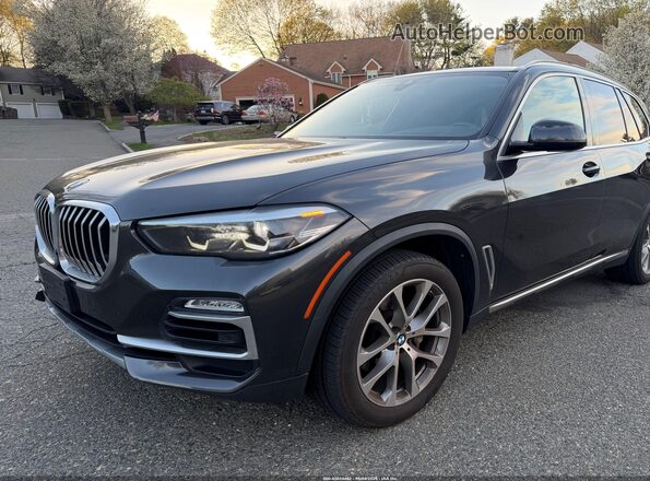 5UXCR6C52KLL26024 2019 BMW X5 Серый Передняя левая четверть