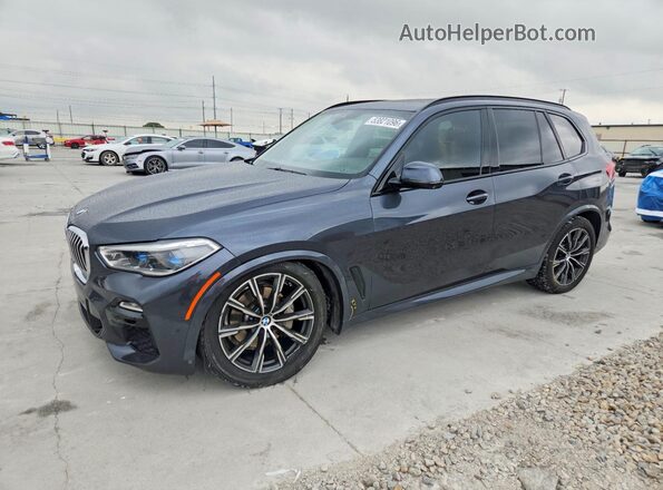 5UXCR6C54KLL08527 2019 BMW X5 Серый Передняя левая четверть