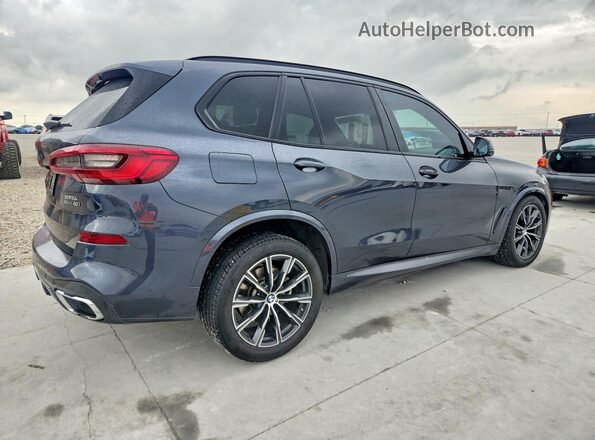 5UXCR6C54KLL08527 2019 BMW X5 Серый Задняя правая четверть