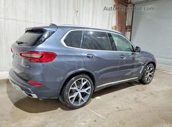 5UXCR6C54KLL13842 2019 BMW X5 Gray Trasero derecho