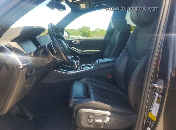 5UXCR6C54KLL52513 2019 BMW X5 Серый Вид салона спереди