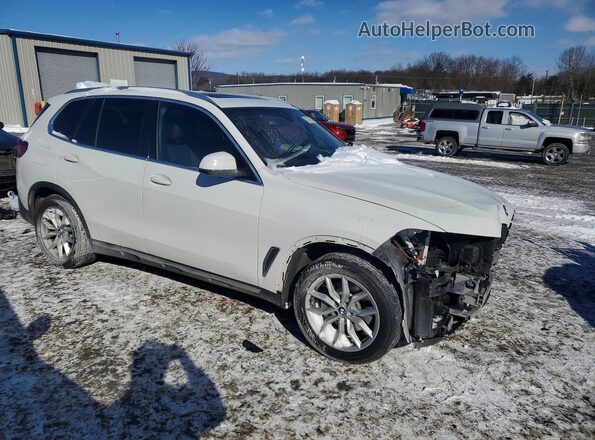 5UXCR6C55KLL12697 2019 BMW X5 Белый Передняя правая четверть