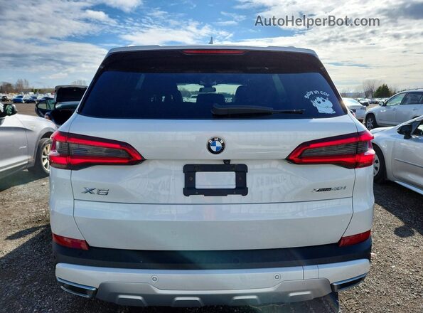 5UXCR6C55KLL24798 2019 BMW X5 Белый Вид сзади