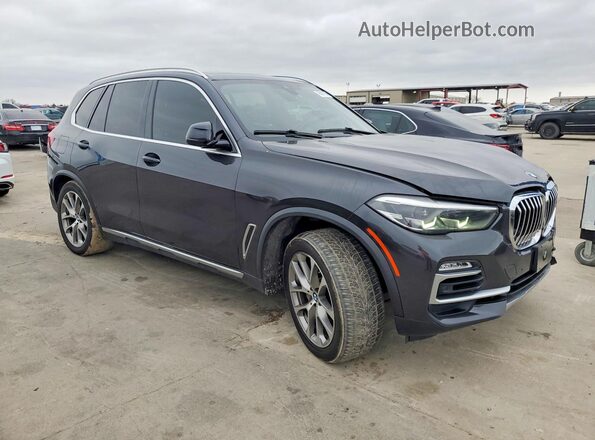 5UXCR6C55KLL35705 2019 BMW X5 Угольный Передняя правая четверть