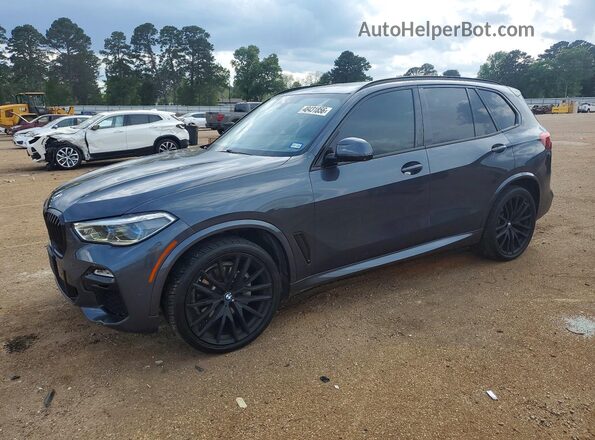 5UXCR6C57KLL02575 2019 BMW X5 Серый Передняя левая четверть