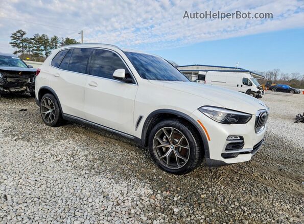 5UXCR6C57KLL08683 2019 BMW X5 Белый Передняя правая четверть