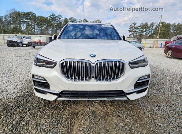 5UXCR6C57KLL08683 2019 BMW X5 Белый Вид спереди