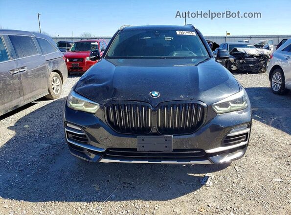 5UXCR6C59KLL40356 2019 BMW X5 Черный Вид спереди