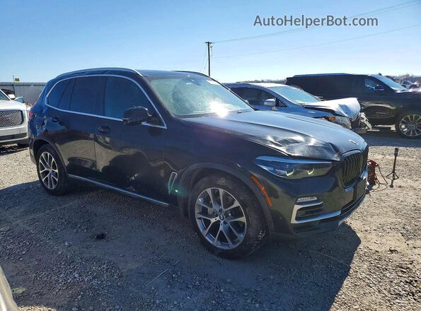 5UXCR6C59KLL40356 2019 BMW X5 Черный Передняя правая четверть
