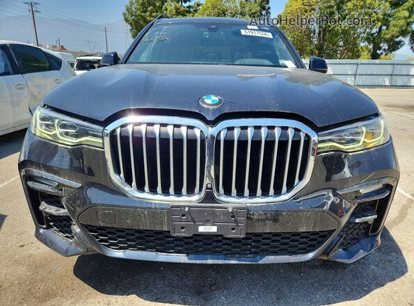 5UXCW2C00L9A00911 2020 BMW X7 Черный Вид спереди
