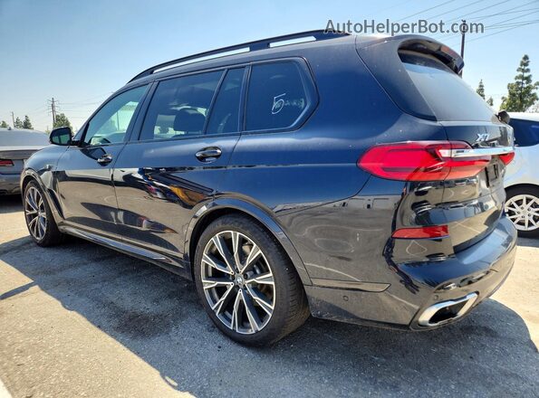 5UXCW2C00L9A00911 2020 BMW X7 Черный Задняя левая четверть