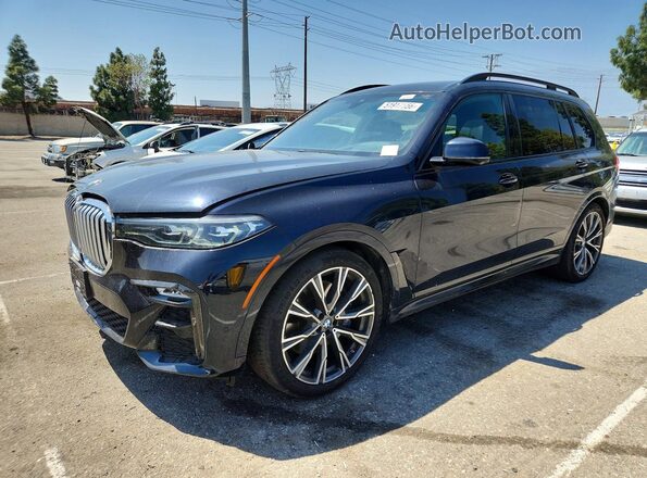 5UXCW2C00L9A00911 2020 BMW X7 Черный Передняя левая четверть