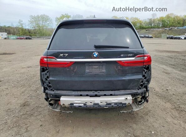 5UXCW2C00L9C34420 2020 BMW X7 Black უკანა ხედი