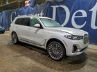 2022 Bmw X7 Xdrive40i White vin: 5UXCW2C01N9K38170