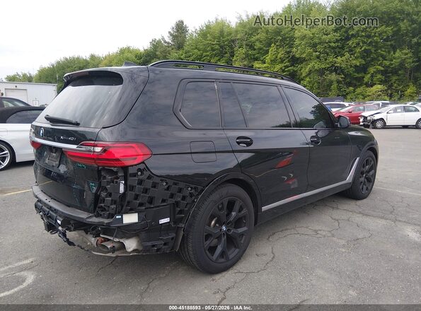5UXCW2C02M9E41103 2021 BMW X7 Black Tył prawy