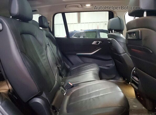 5UXCW2C02N9M47756 2022 BMW X7 Black Vista interior trasera