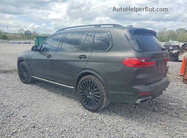 5UXCW2C03L9A02507 2020 BMW X7 Black Задня ліва чверть