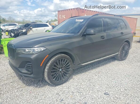 5UXCW2C03L9A02507 2020 BMW X7 Black Передня ліва чверть