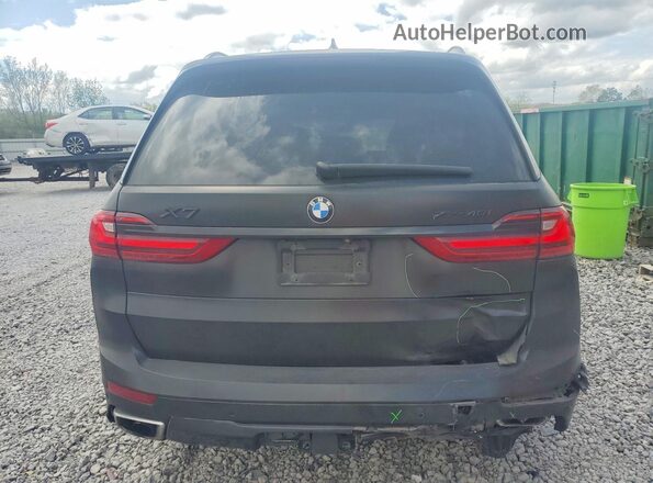 5UXCW2C03L9A02507 2020 BMW X7 Black Вид ззаду