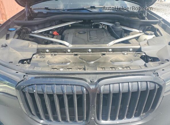 5UXCW2C03L9A02507 2020 BMW X7 Black Вид підкапотного простору