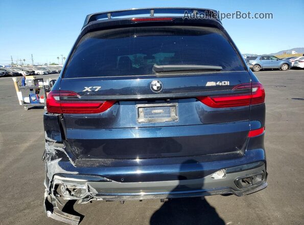 5UXCW2C04L9C37305 2020 BMW X7 Черный Вид сзади