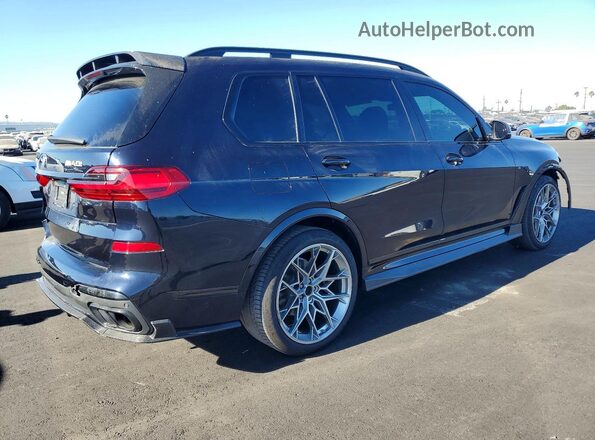 5UXCW2C04L9C37305 2020 BMW X7 Черный Задняя правая четверть