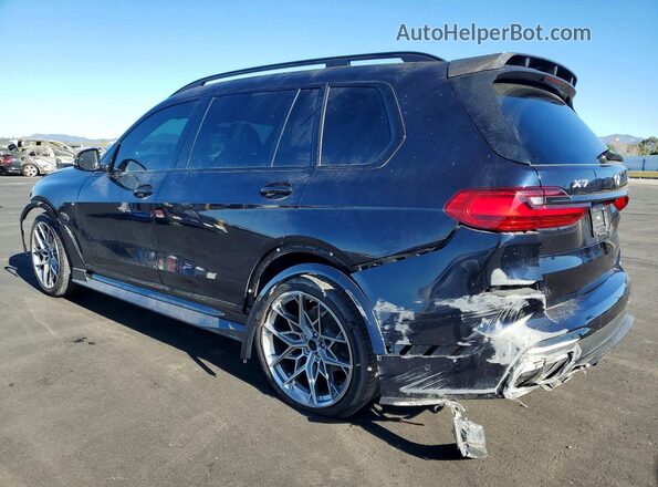 5UXCW2C04L9C37305 2020 BMW X7 Черный Задняя левая четверть