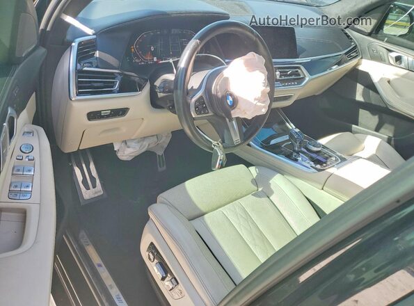 5UXCW2C04N9M46950 2022 BMW X7 Black Widok deski rozdzielczej
