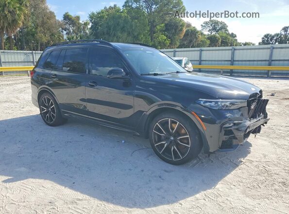 5UXCW2C04N9M46950 2022 BMW X7 Black Przód prawy