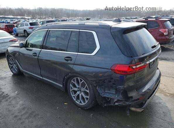 5UXCW2C06L9B40901 2020 BMW X7 Charcoal Trasero izquierdo