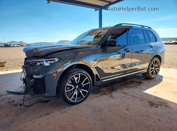 5UXCW2C06N9L28561 2022 BMW X7 Gray Front left
