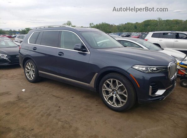 5UXCW2C07L0E74729 2020 BMW X7 Gray Przód prawy