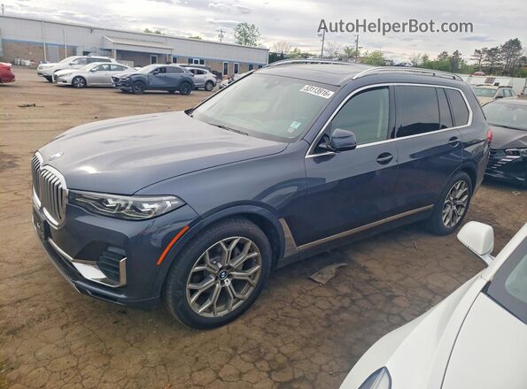 5UXCW2C07L0E74729 2020 BMW X7 Gray Przód lewy