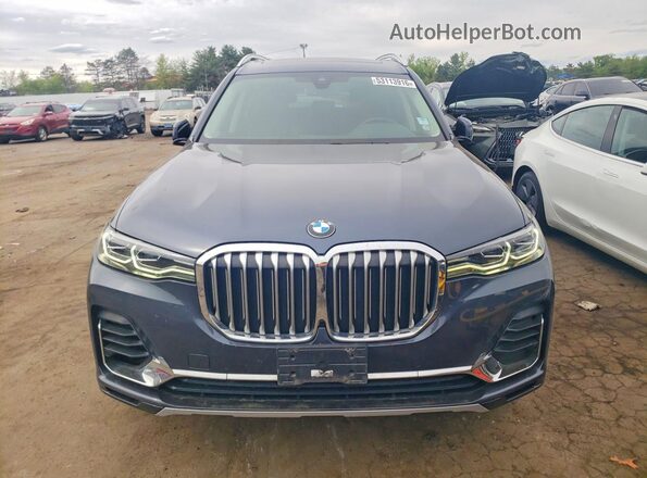 5UXCW2C07L0E74729 2020 BMW X7 Gray Widok z przodu