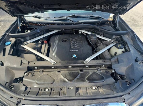 5UXCW2C07L9A02980 2020 BMW X7 Black Vista del compartimento del motor